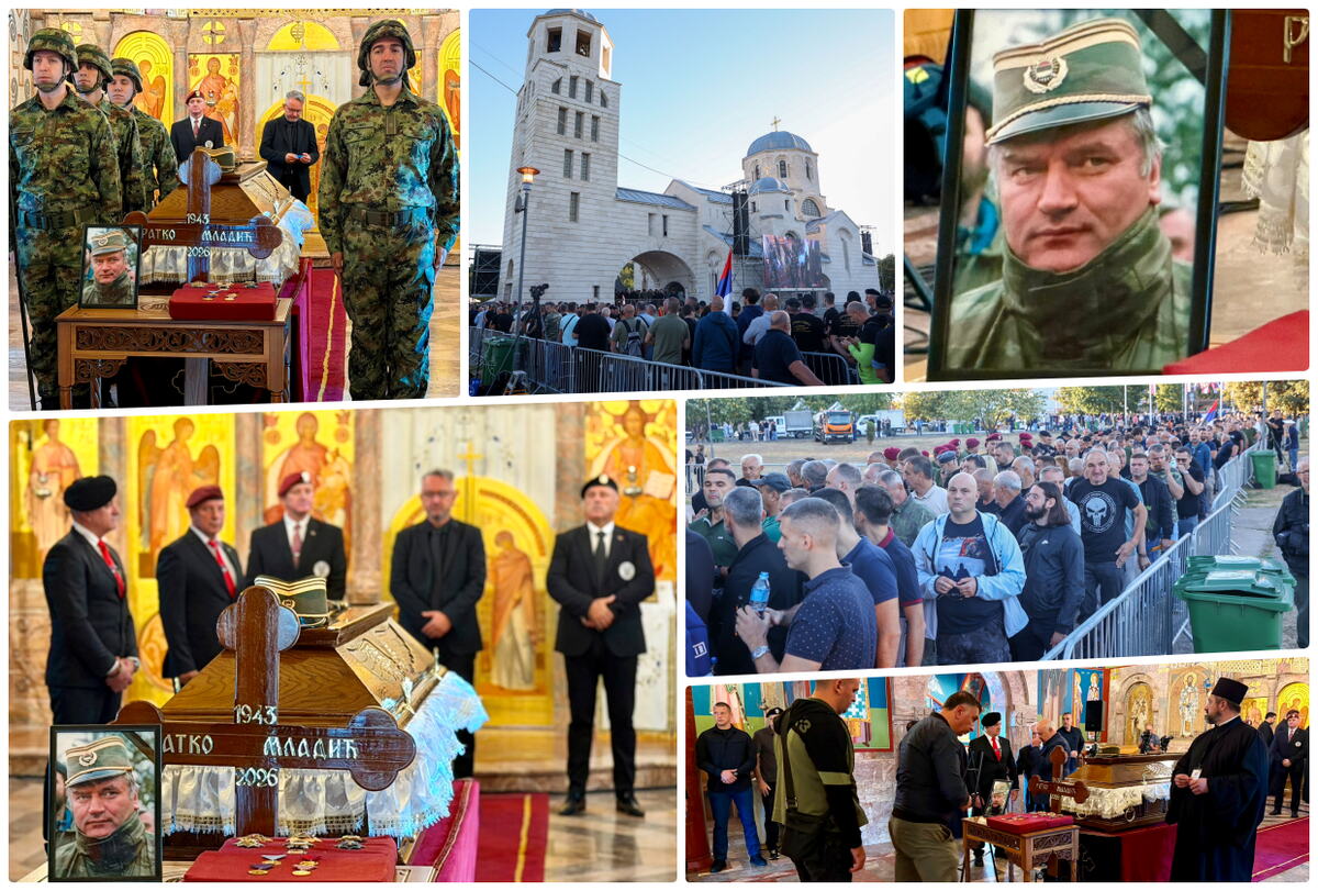 sahrana Ratko Mladić