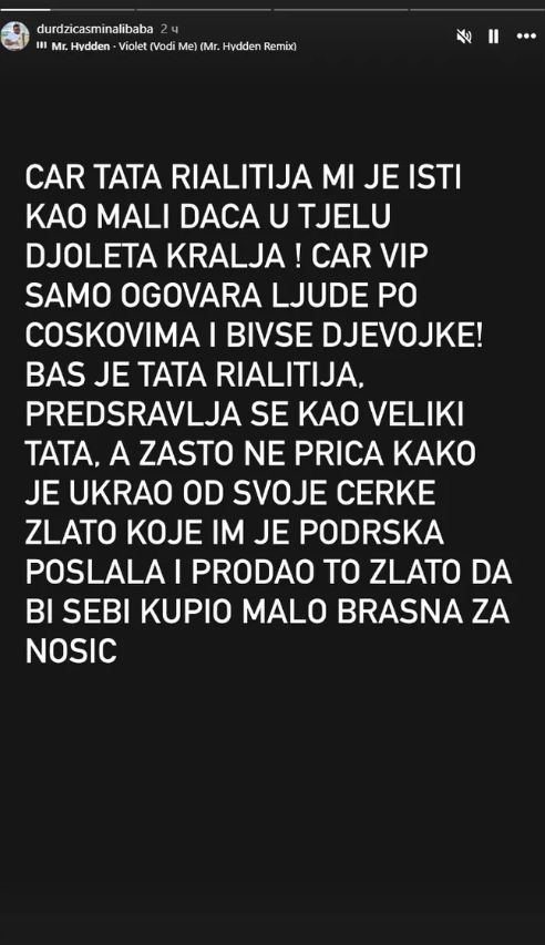 "UKRAO JE ZLATO, PA PRODAO DA KUPI BRAŠNO..." Asmin žustro udario na Filipa Cara! Razotkriveni novi detalji nakon Majinih optužbi