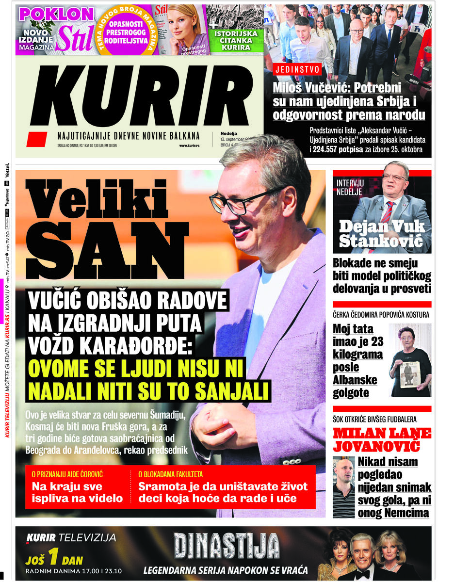 Naslovna  09.13.2026.