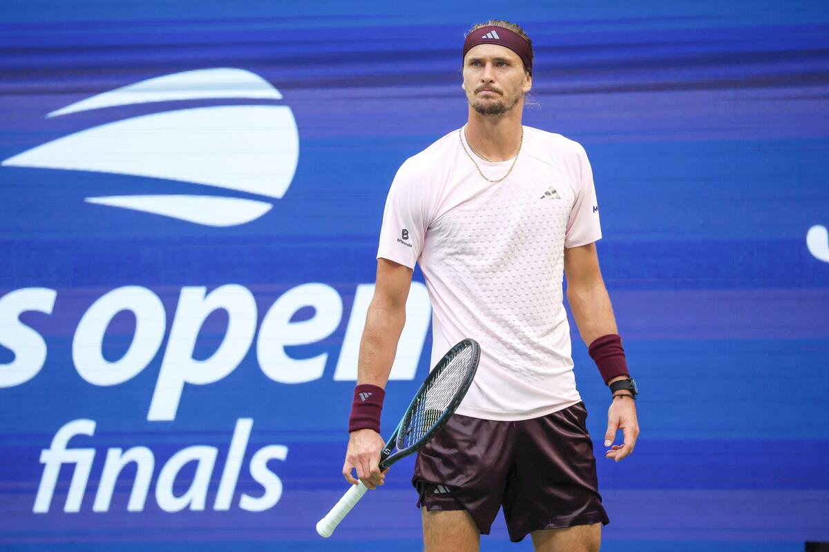 Aleksander Zverev na finalu US Opena