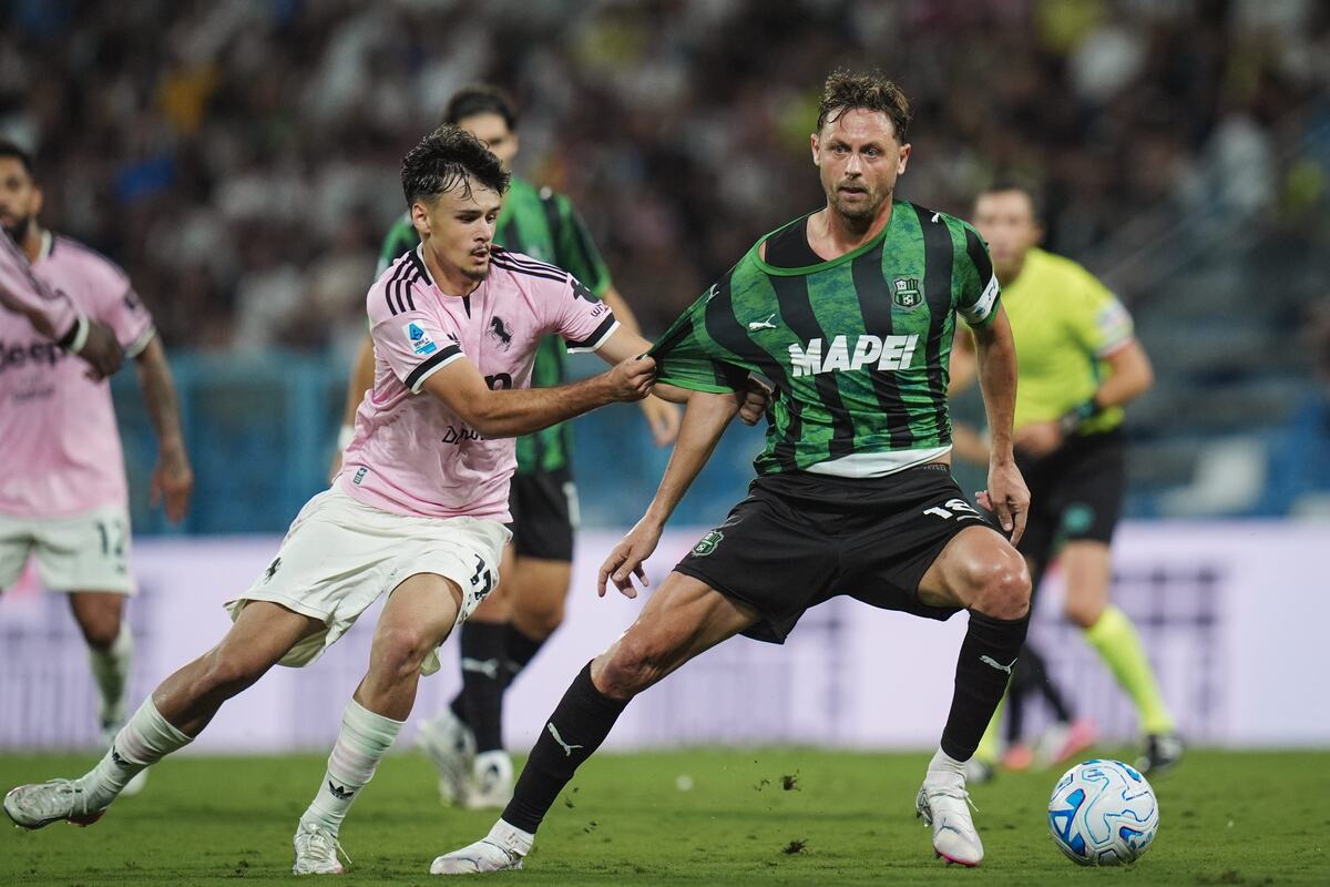 Nemanja Matić na meču Sasuolo - Juventus