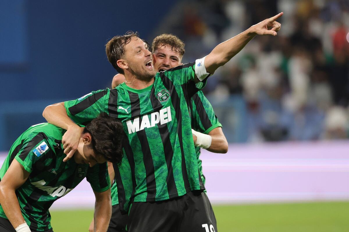 Nemanja Matić na meču Sasuolo - Juventus