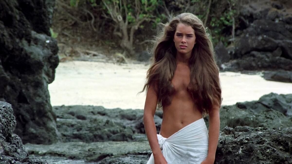 Bruk Šilds u filmu The Blue Lagoon