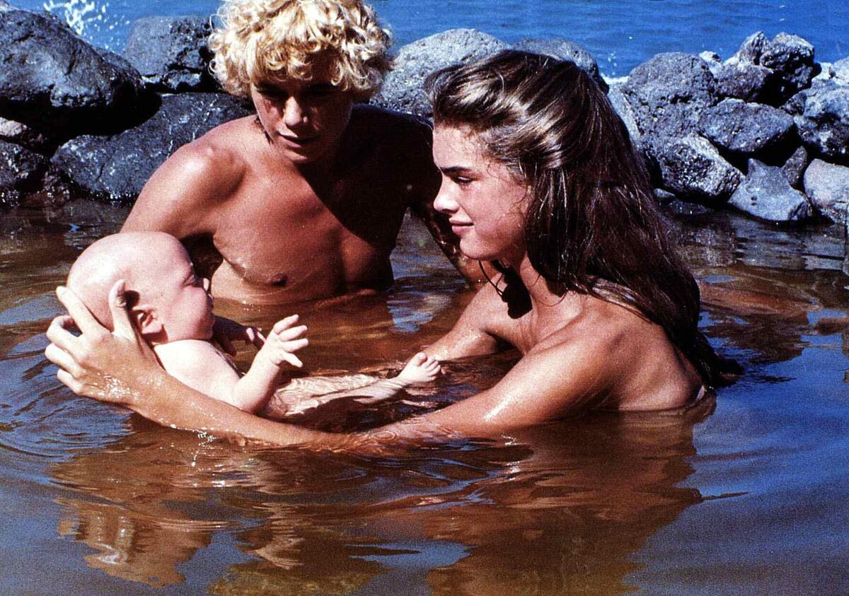 Bruk Šilds u filmu The Blue Lagoon