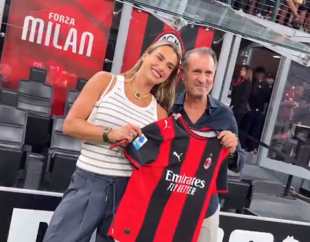 Arina Sabalenka na utakmici Milana