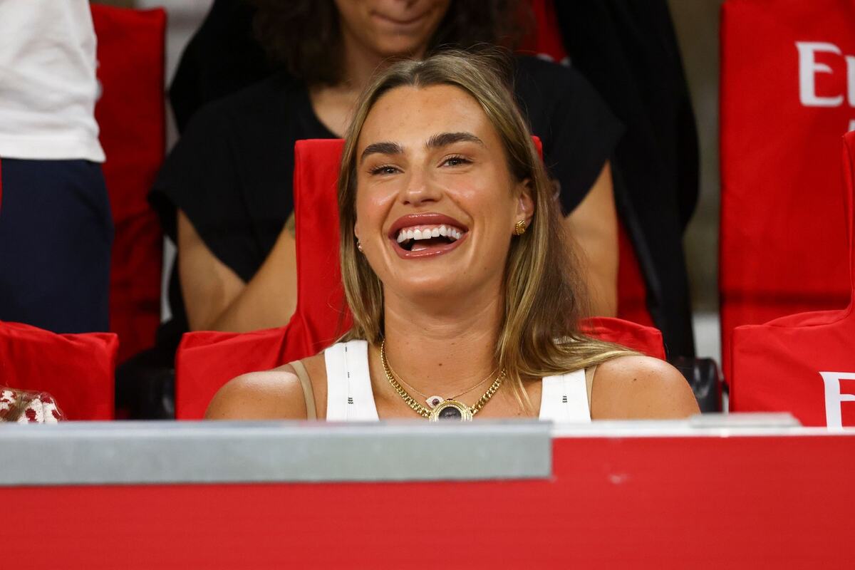 Arina Sabalenka na utakmici Milana