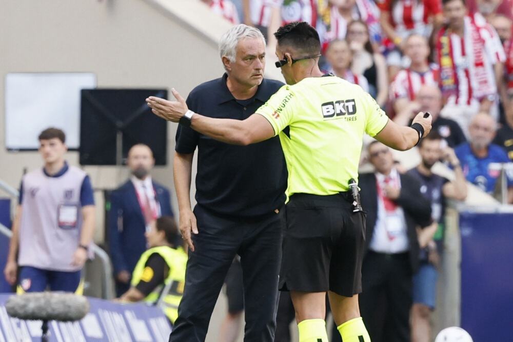 Žoze Murinjo i Migel Anhel Ortiz Arijas