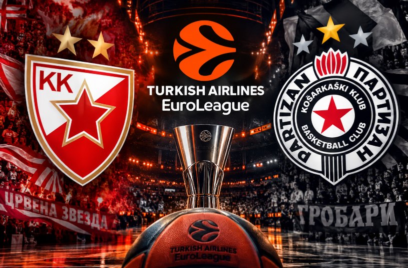 Evroliga - Crvena zvezda i Partizan