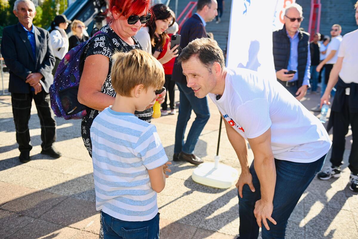 Ujedinjena Srbija Beogradska arena počelo okupljanje građana