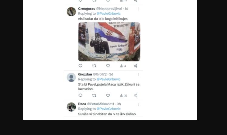 Komentari na Iksu Pavle Grbović
