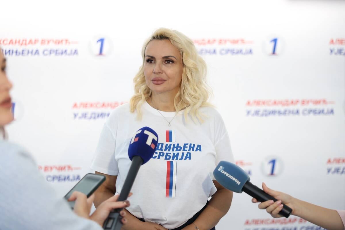 Ujedinjena Srbija Beogradska arena SNS skup