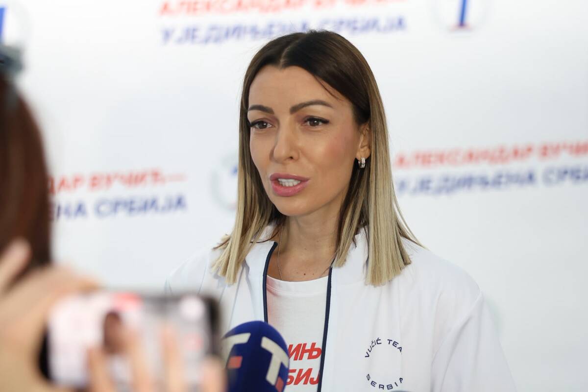 Ujedinjena Srbija Beogradska arena SNS skup