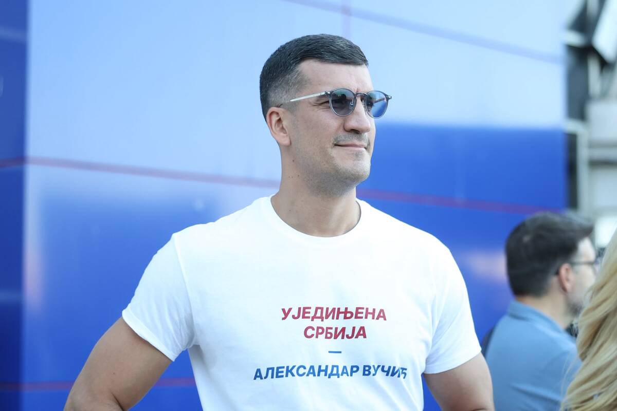 Ujedinjena Srbija Beogradska arena SNS skup