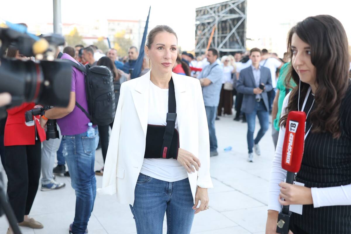 Ujedinjena Srbija Beogradska arena SNS skup
