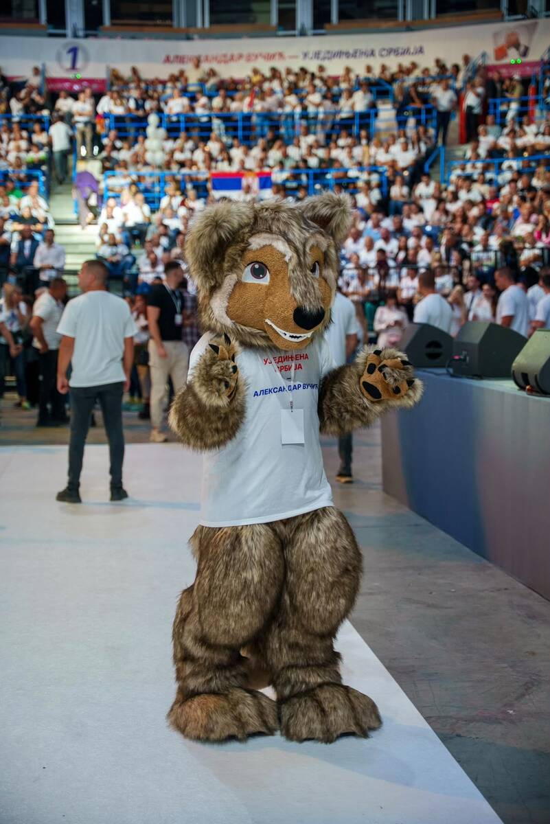Ujedinjena Srbija Beogradska arena SNS skup
