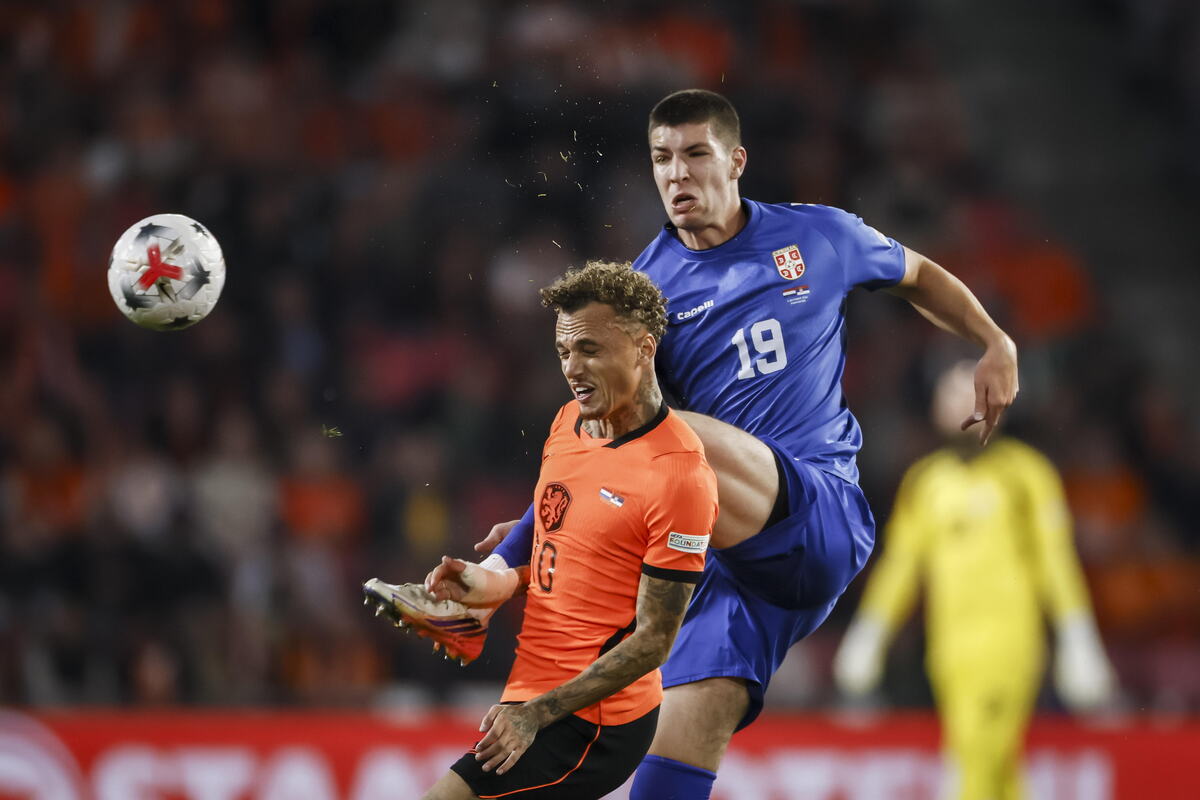 Stefan Gudelj na debiju za reprezentaciju