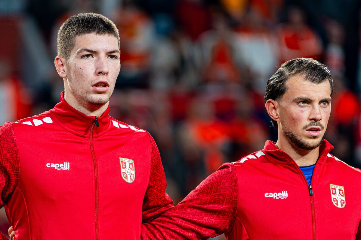 Stefan Gudelj na meču Holandija - Srbija