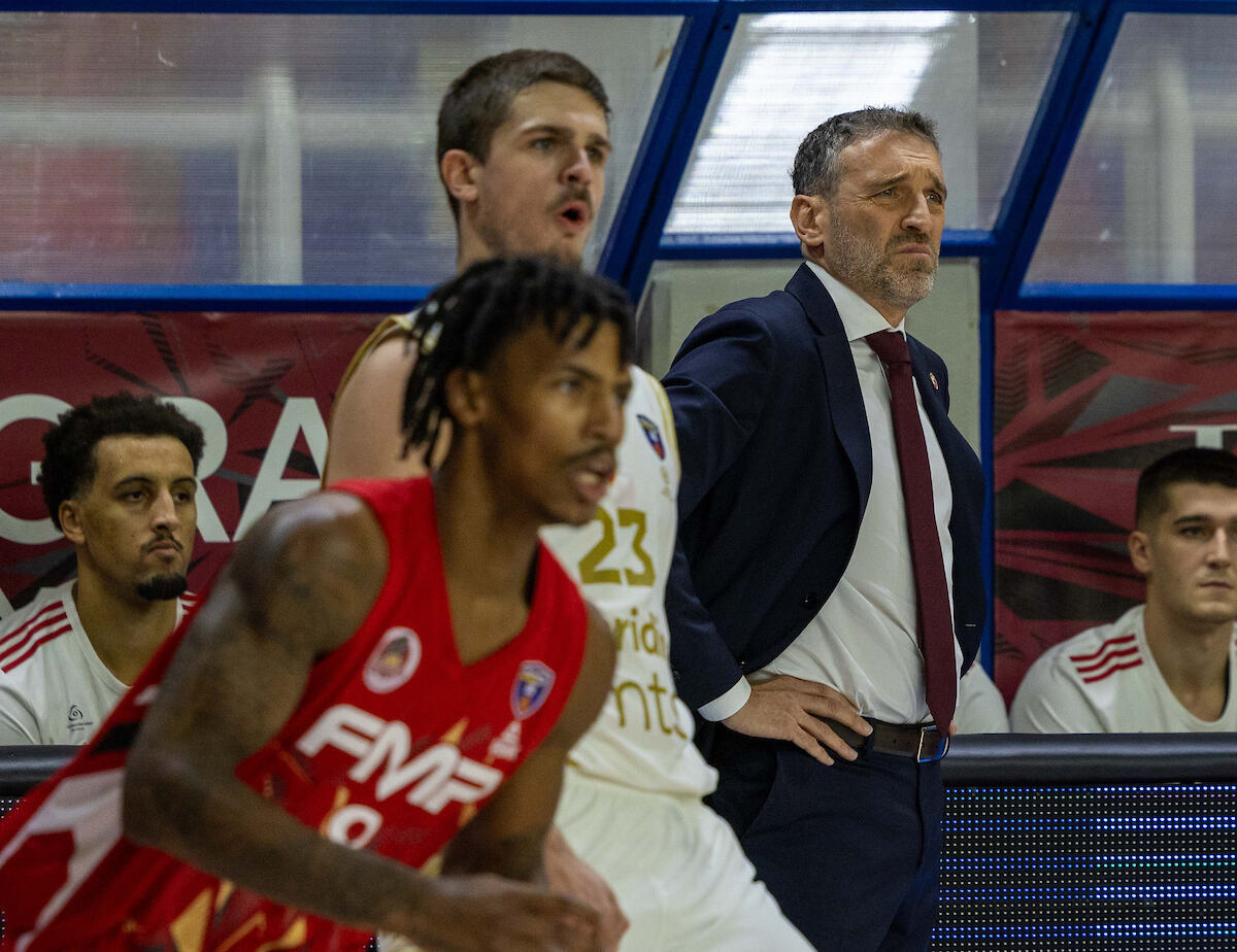 Brendon Raš na utakmici protiv Zvezde