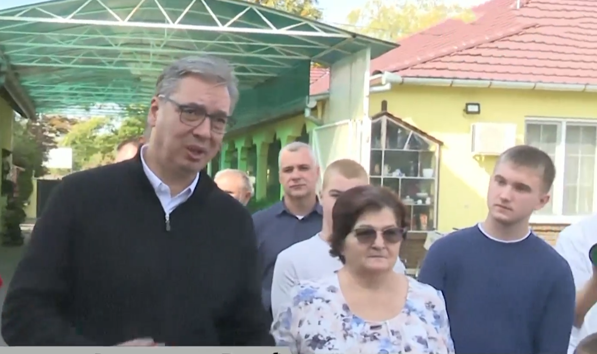 Aleksandar Vučić Bačko Gradište