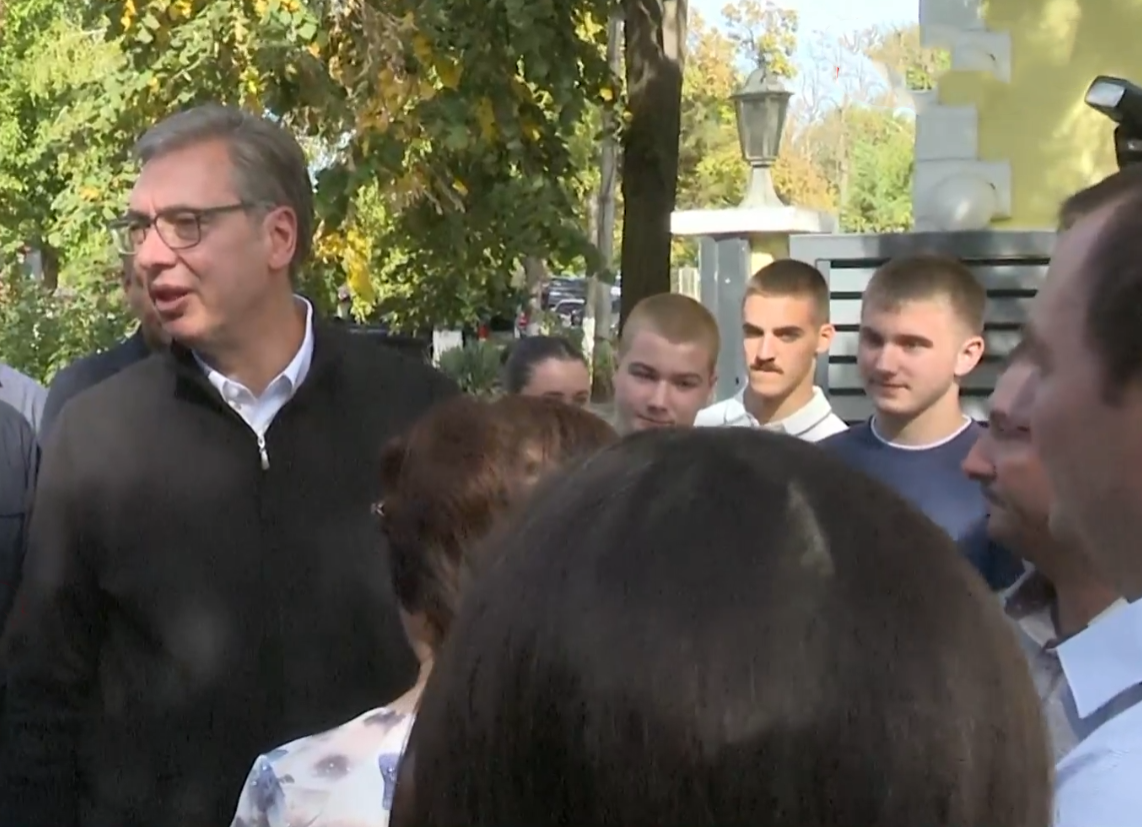 Aleksandar Vučić Bačko Gradište