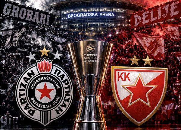 Večiti derbi, KK Partizan, KK Crvena zvezda, Evroliga