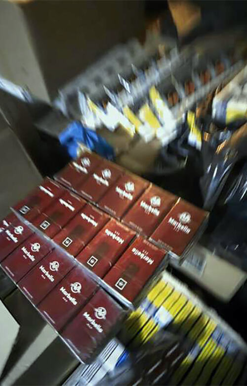 Zaplenjene cigarete