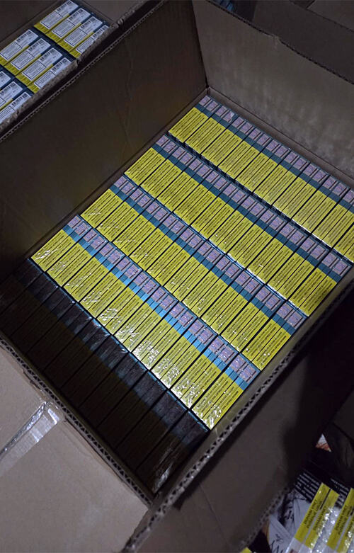 Zaplenjene cigarete