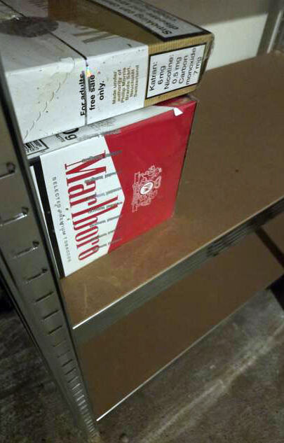 Zaplenjene cigarete