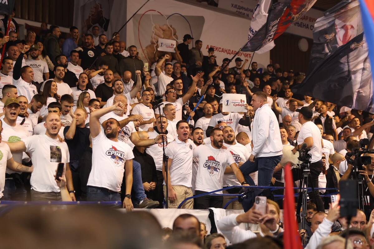 Ujedinjena Srbija Zaječar SNS skup