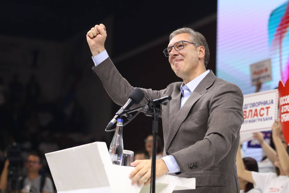 Ujedinjena Srbija Zaječar SNS skup Aleksandar Vučić
