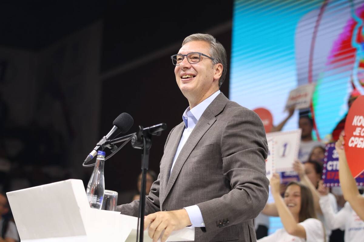 Ujedinjena Srbija Zaječar SNS skup Aleksandar Vučić
