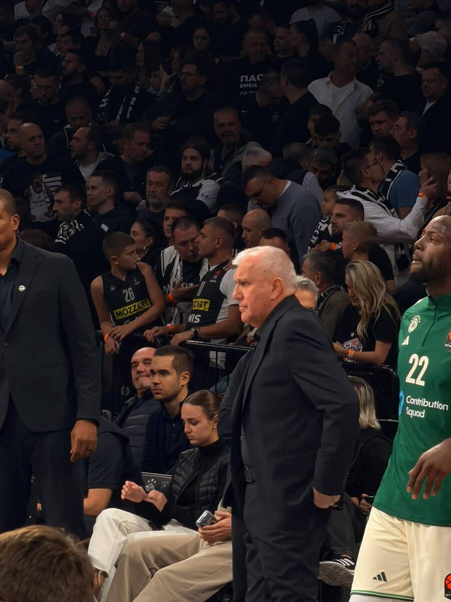 Željko Obradović KK Partizan - Panatanajkos