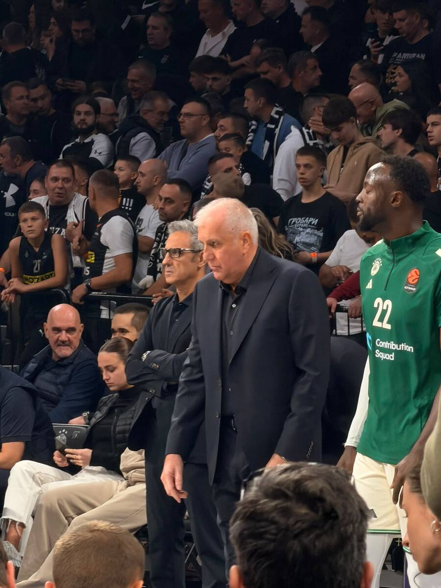 Željko Obradović KK Partizan - Panatanajkos
