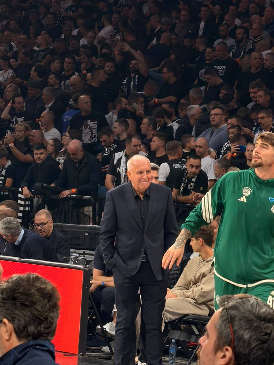 Željko Obradović KK Partizan - Panatanajkos