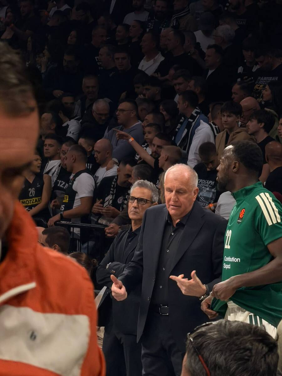 Željko Obradović KK Partizan - Panatanajkos