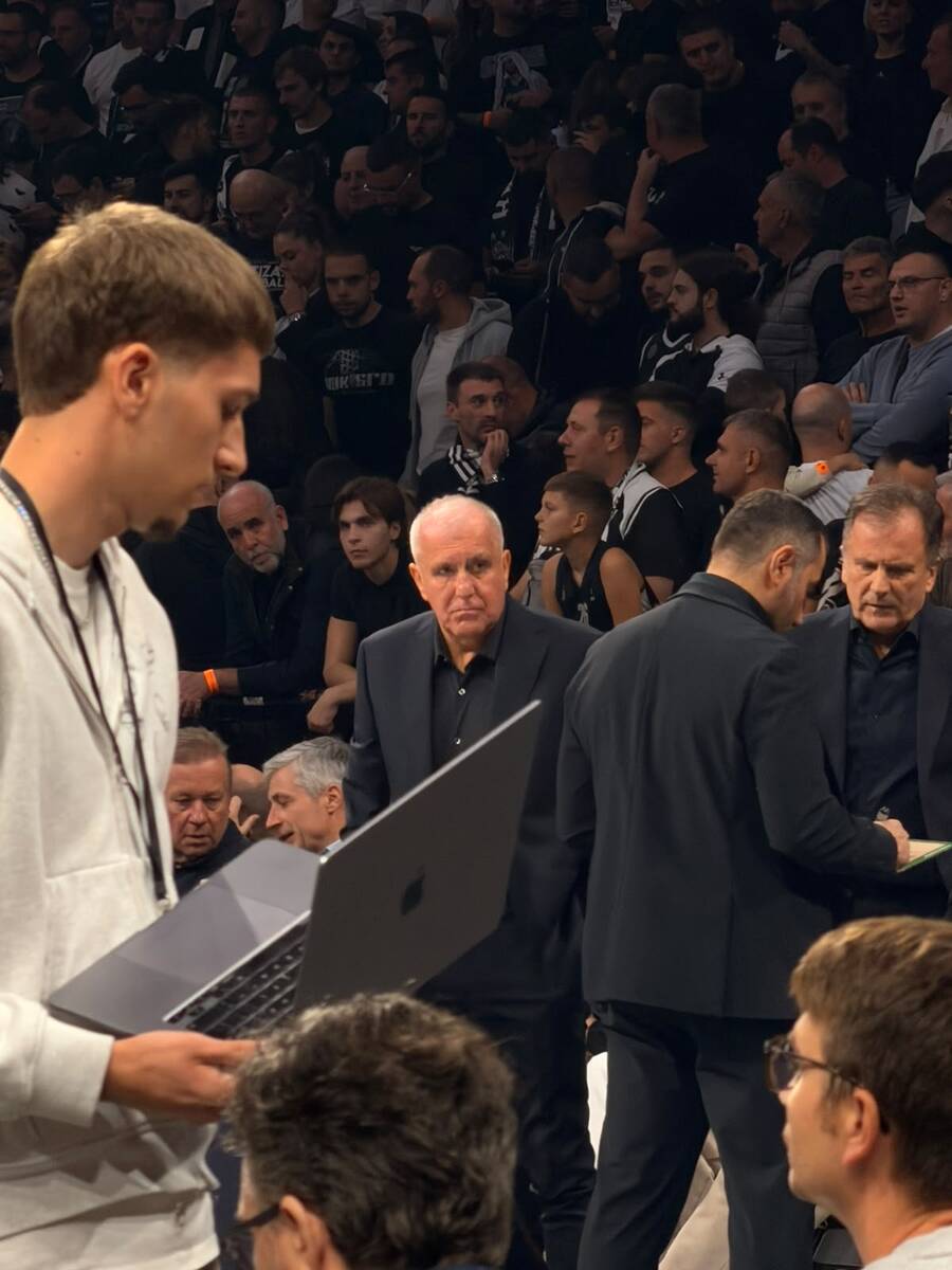 Željko Obradović KK Partizan - Panatanajkos