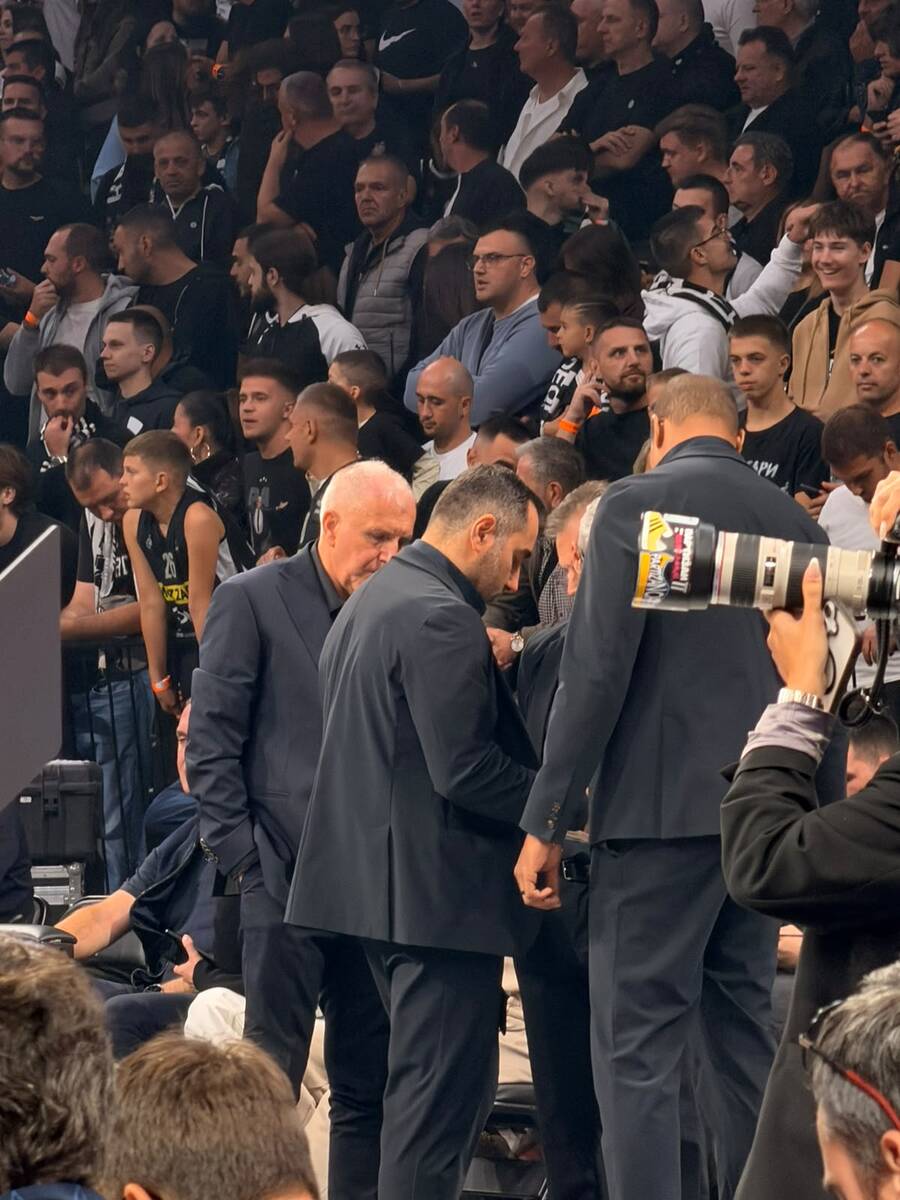 Željko Obradović KK Partizan - Panatanajkos