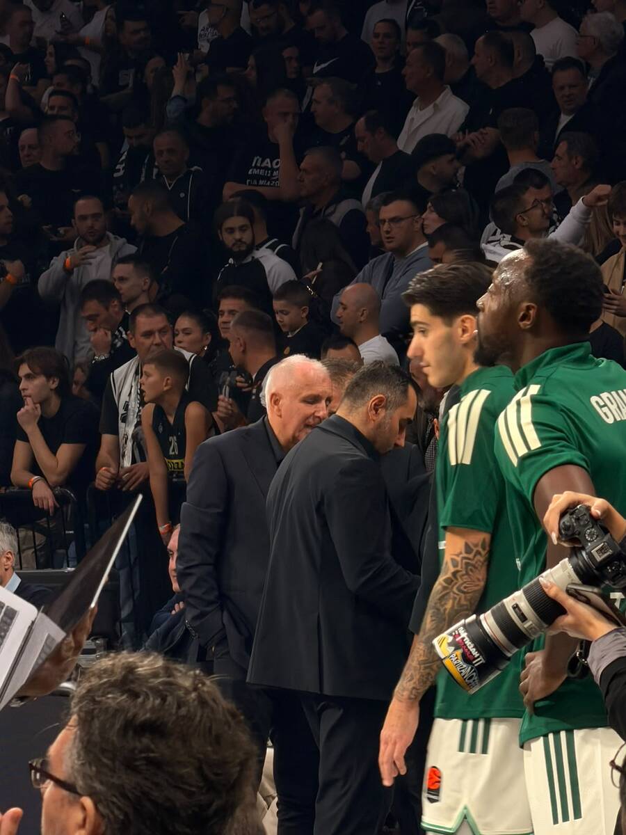 Željko Obradović KK Partizan - Panatanajkos