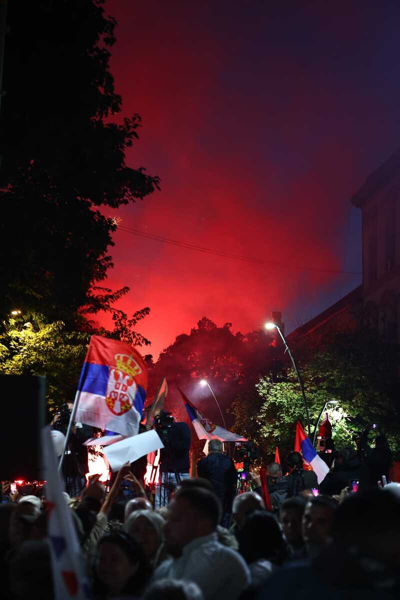 Ujedinjena Srbija Šabac SNS miting