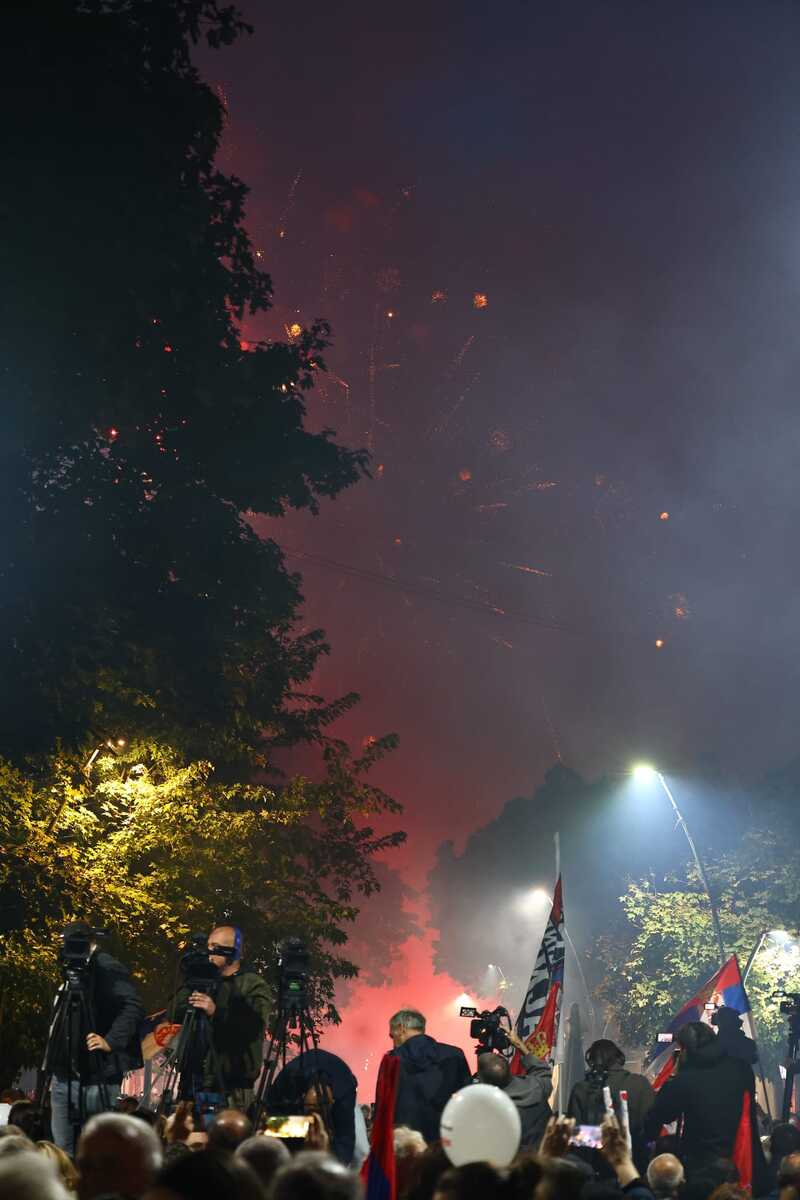Ujedinjena Srbija Šabac SNS miting