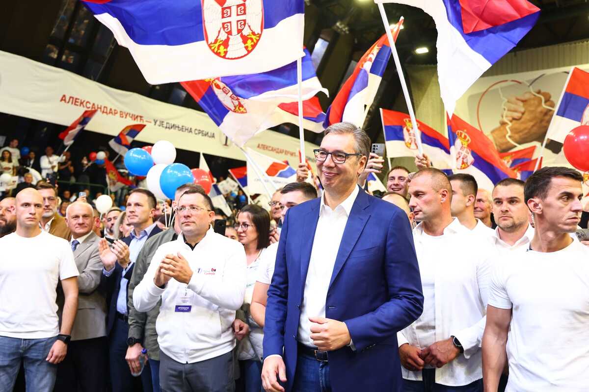 Aleksandar Vučić Lazarevac izbori 2026 Ujedinjena Srbija