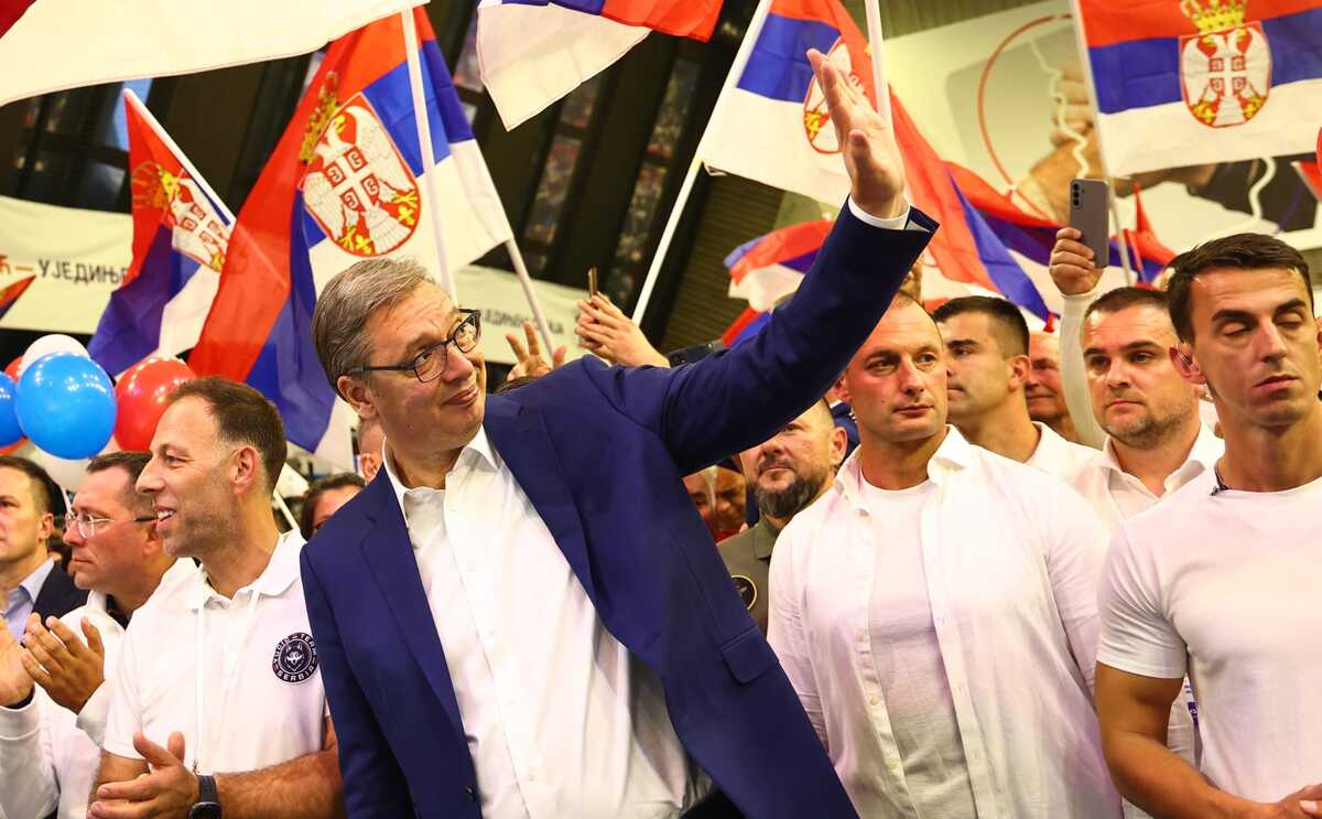 Aleksandar Vučić Lazarevac izbori 2026 Ujedinjena Srbija