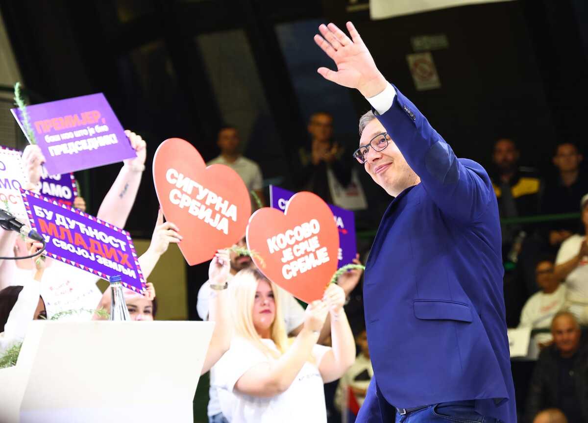 Aleksandar Vučić Lazarevac izbori 2026 Ujedinjena Srbija