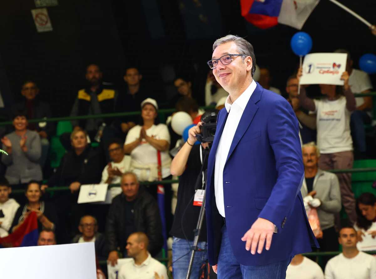 Aleksandar Vučić Lazarevac izbori 2026 Ujedinjena Srbija