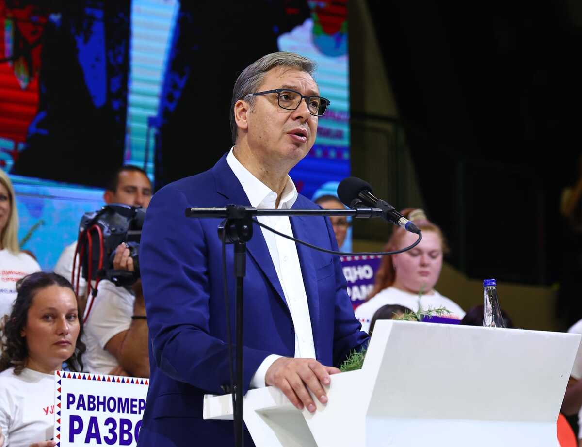 Aleksandar Vučić Lazarevac izbori 2026 Ujedinjena Srbija