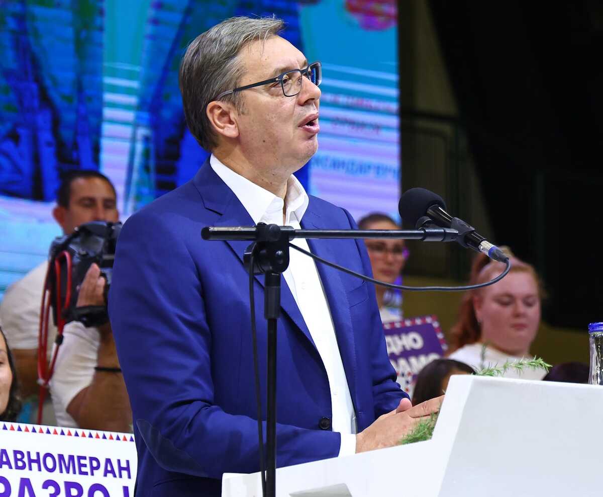 Aleksandar Vučić Lazarevac izbori 2026 Ujedinjena Srbija