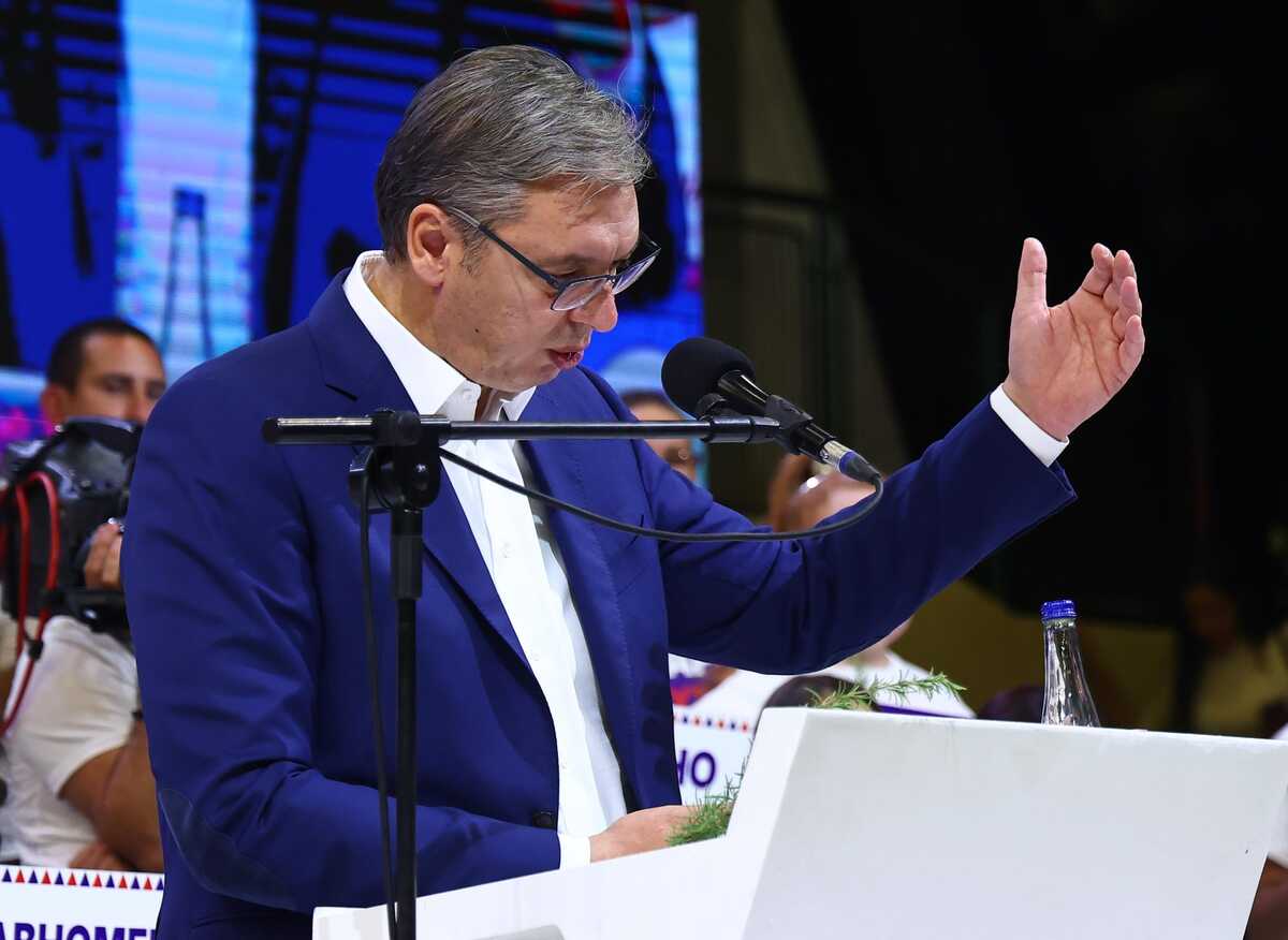 Aleksandar Vučić Lazarevac izbori 2026 Ujedinjena Srbija