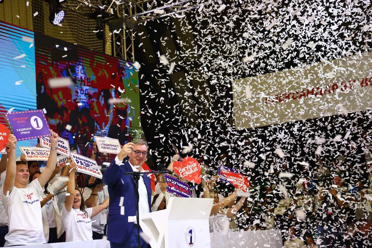 Aleksandar Vučić Lazarevac izbori 2026 Ujedinjena Srbija
