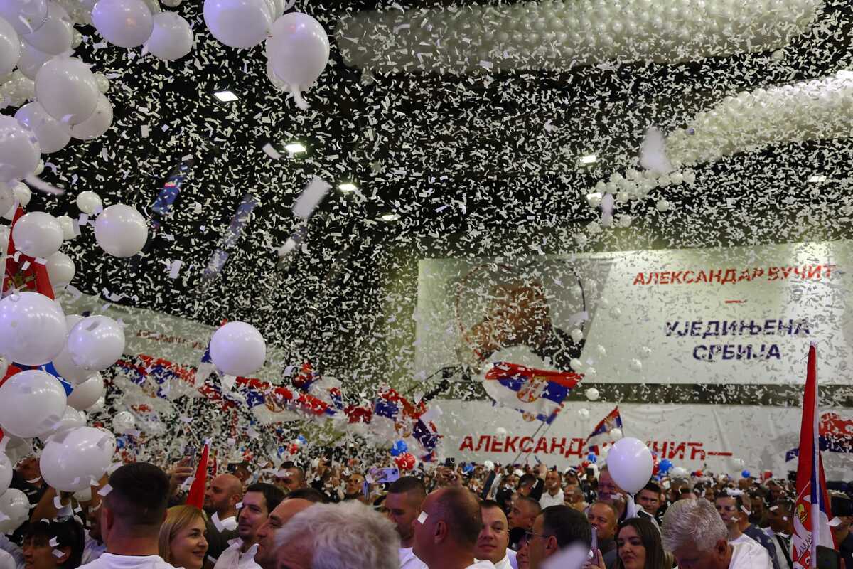 Aleksandar Vučić Lazarevac izbori 2026 Ujedinjena Srbija