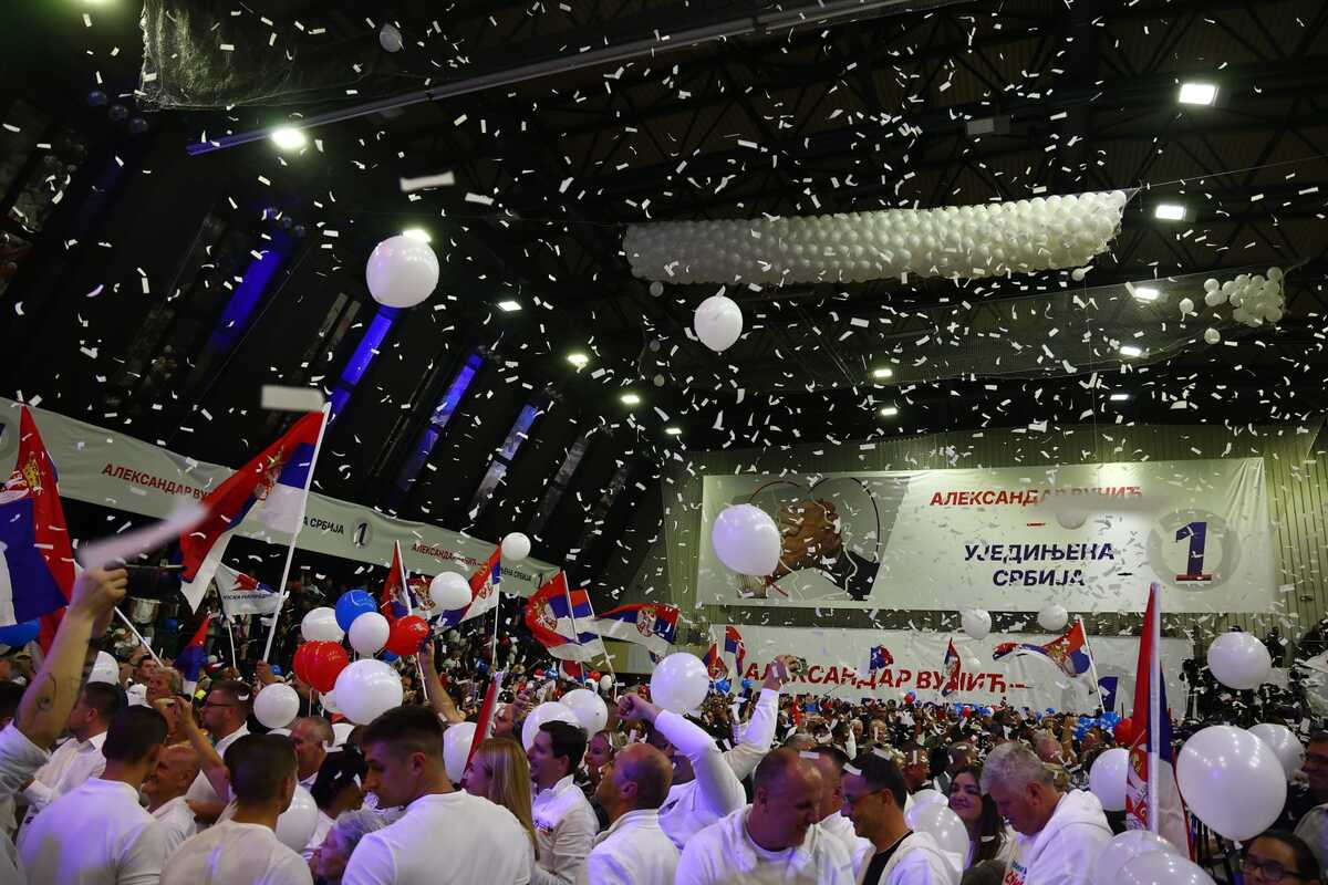 Aleksandar Vučić Lazarevac izbori 2026 Ujedinjena Srbija